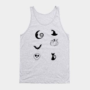 Halloween stickers 1. Tank Top